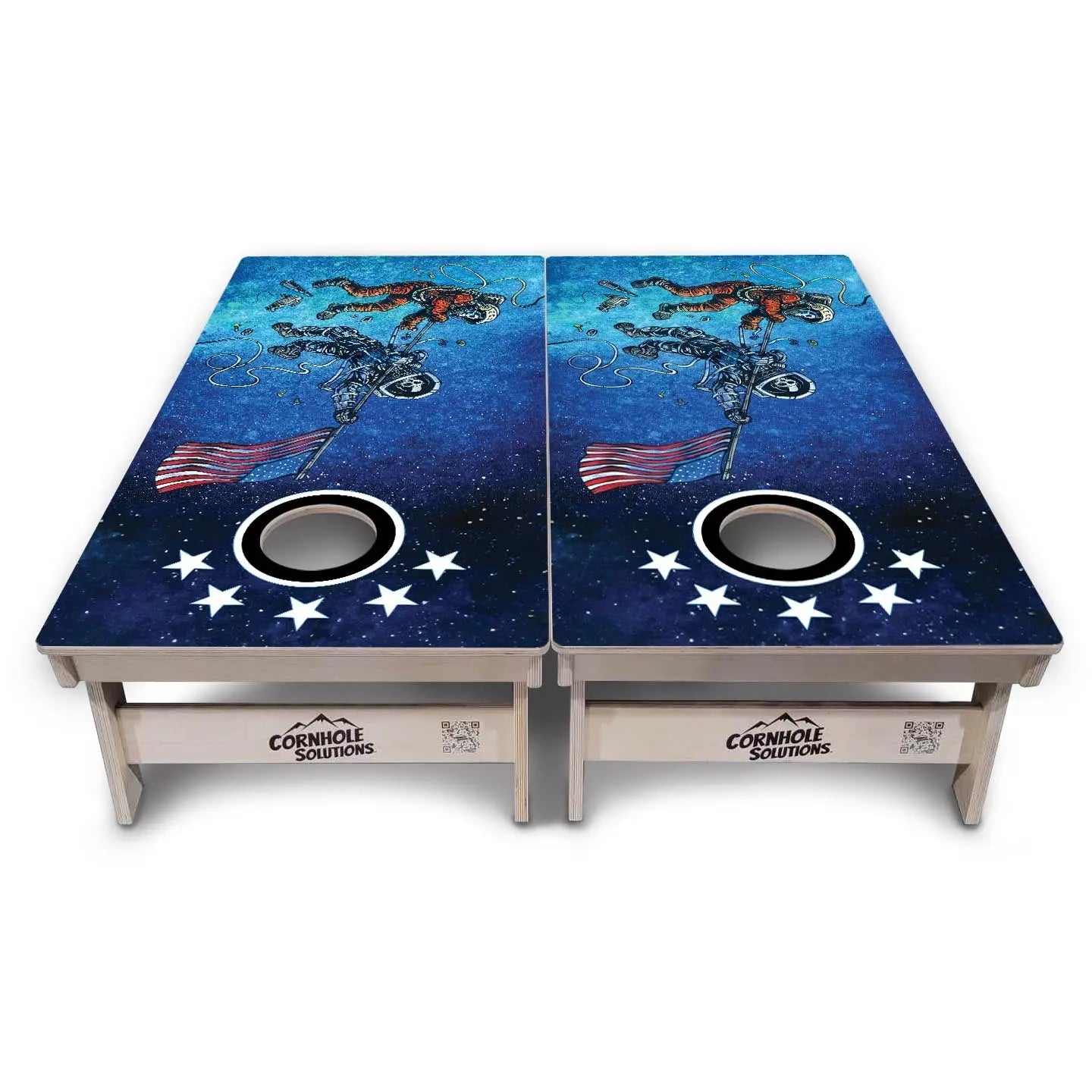 Artist Series Cornhole Boards - Professional Tournament Series - Space Race Cornhole Solutions