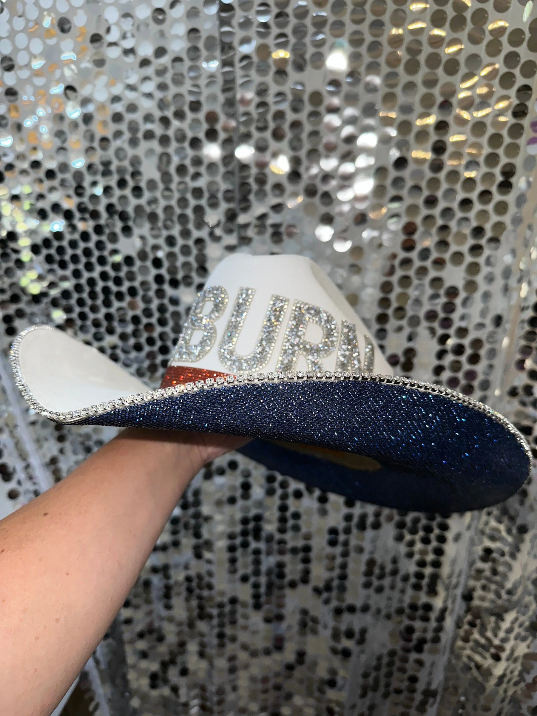 Auburn University Hat Rhinestone Cowgirl