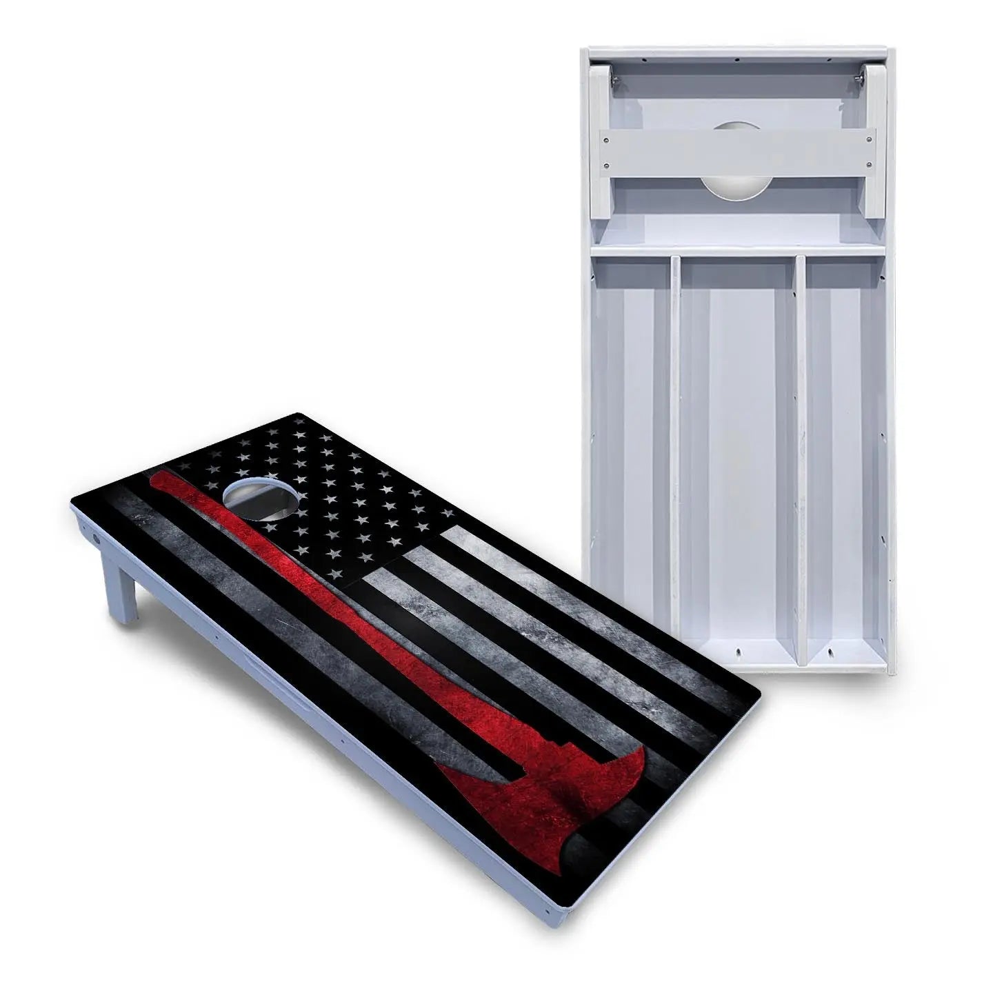 Axe Flag Cornhole Boards - All Weather Series Cornhole Solutions