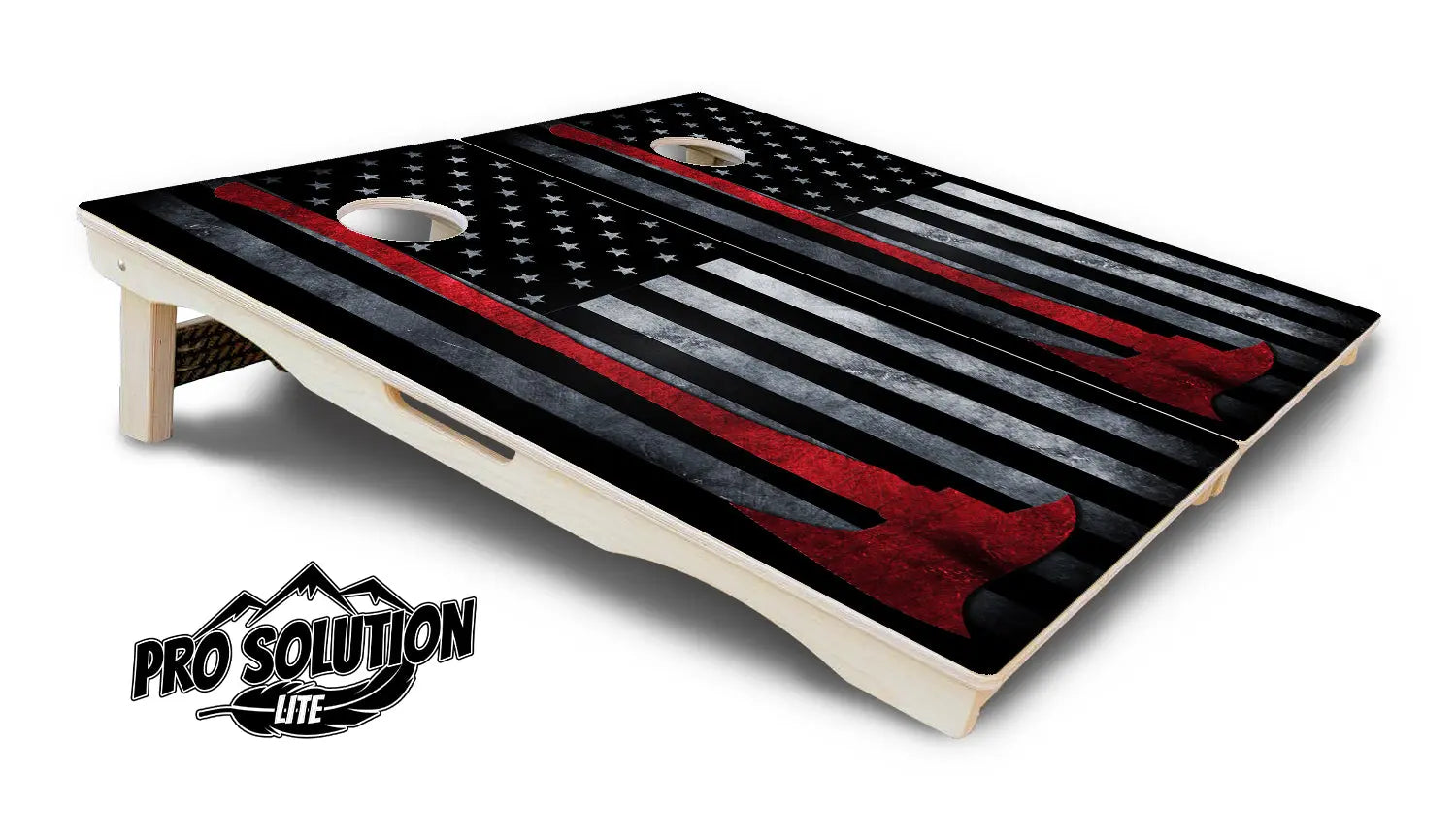 Axe Flag Cornhole Boards - Pro Solution Lite Series Cornhole Solutions