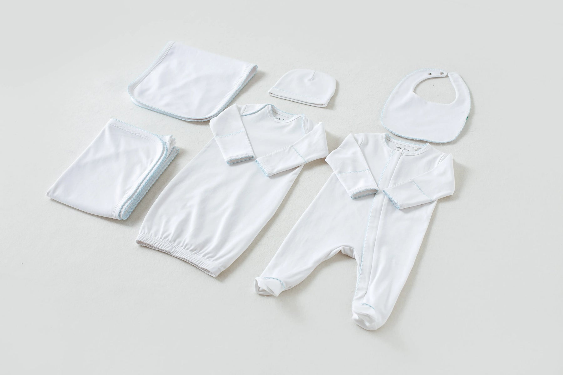 Baby Blue Newborn Take Me Home Set Nola Tawk