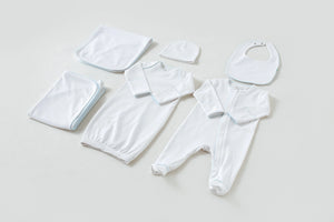 Baby Blue Newborn Take Me Home Set Nola Tawk