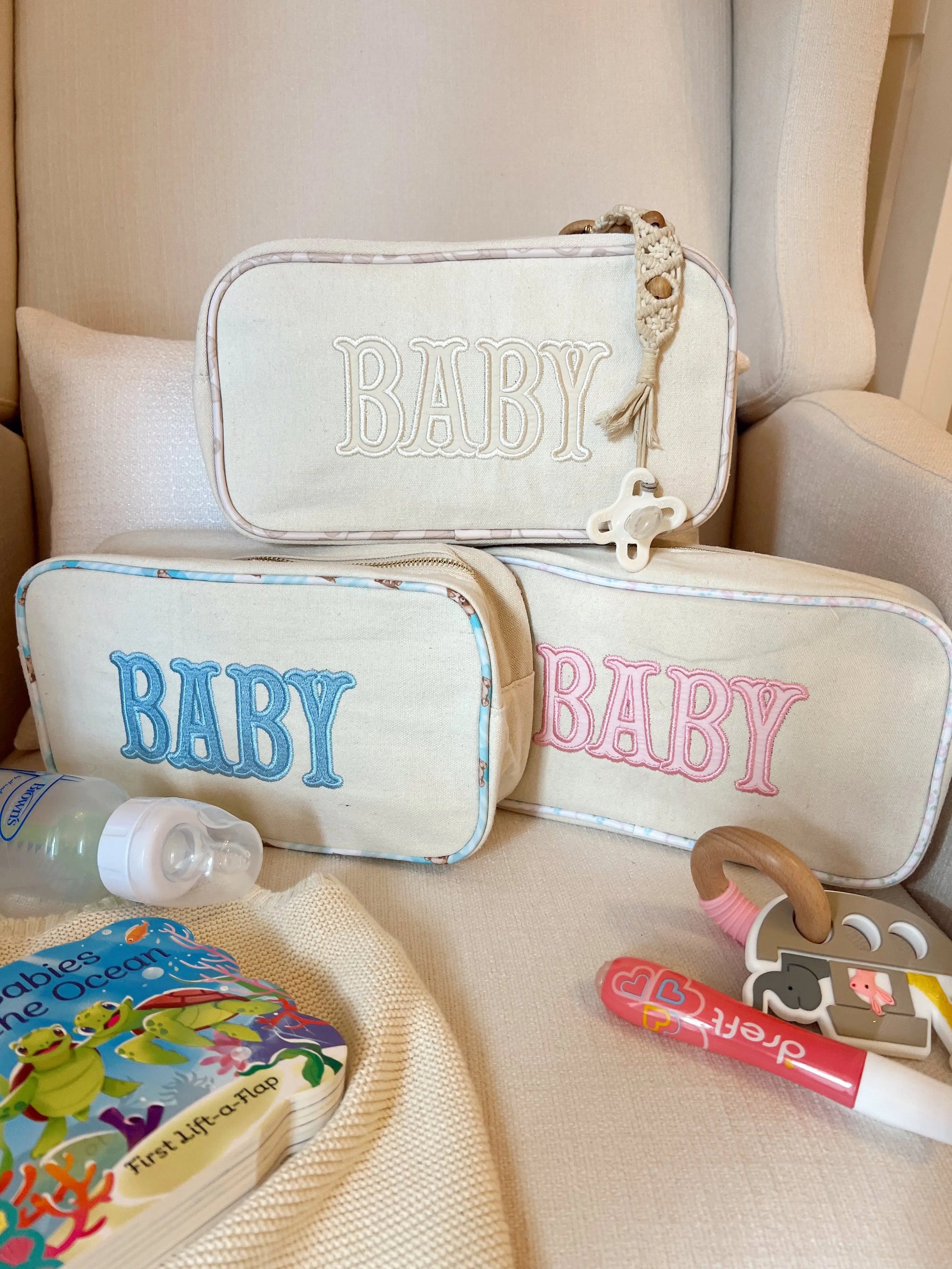 Baby - Large Canvas Bag KenzKustomz