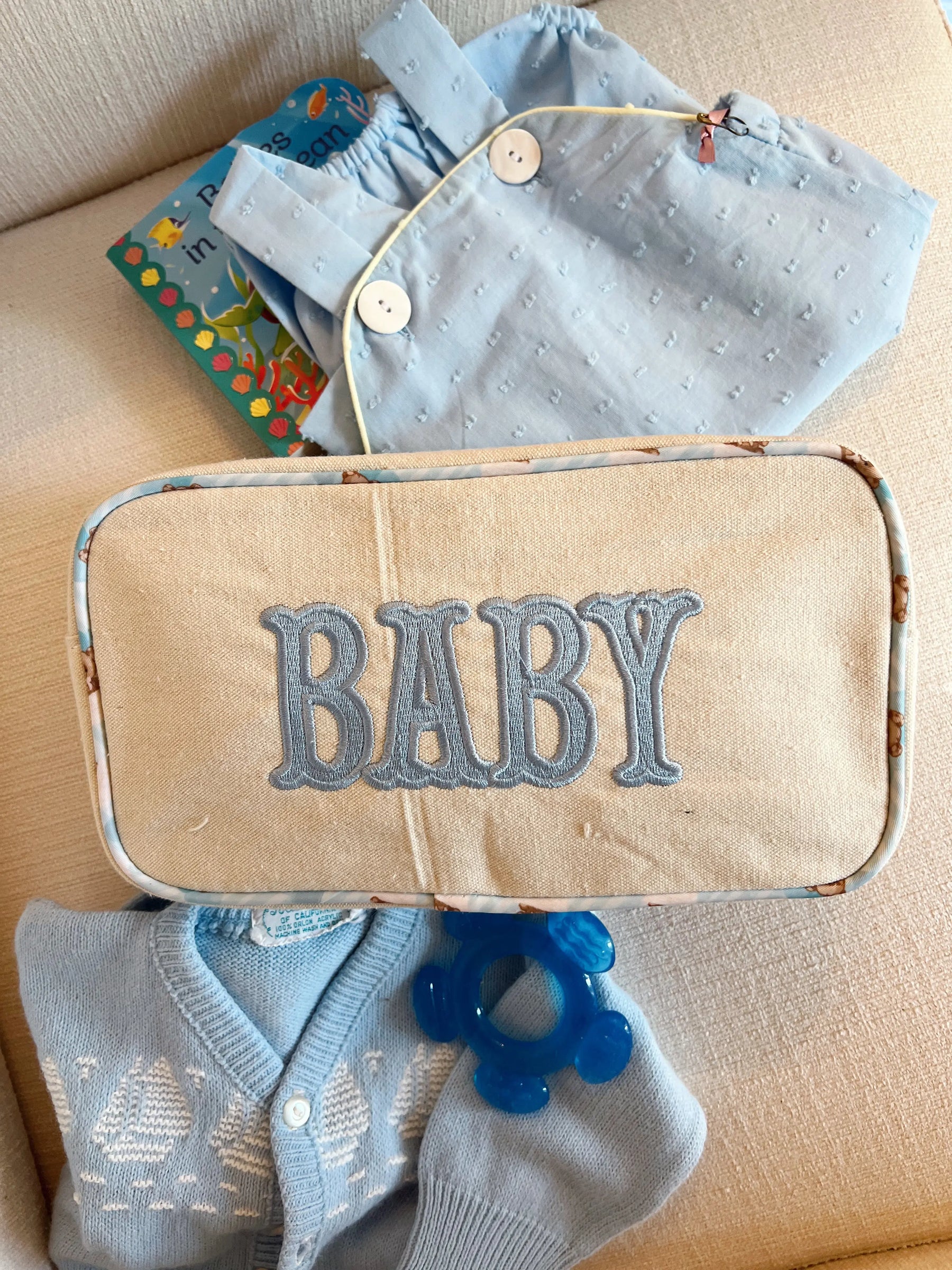 Baby - Large Canvas Bag KenzKustomz