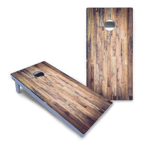 Barnwood Planks Cornhole Boards - All Weather Series Cornhole Solutions