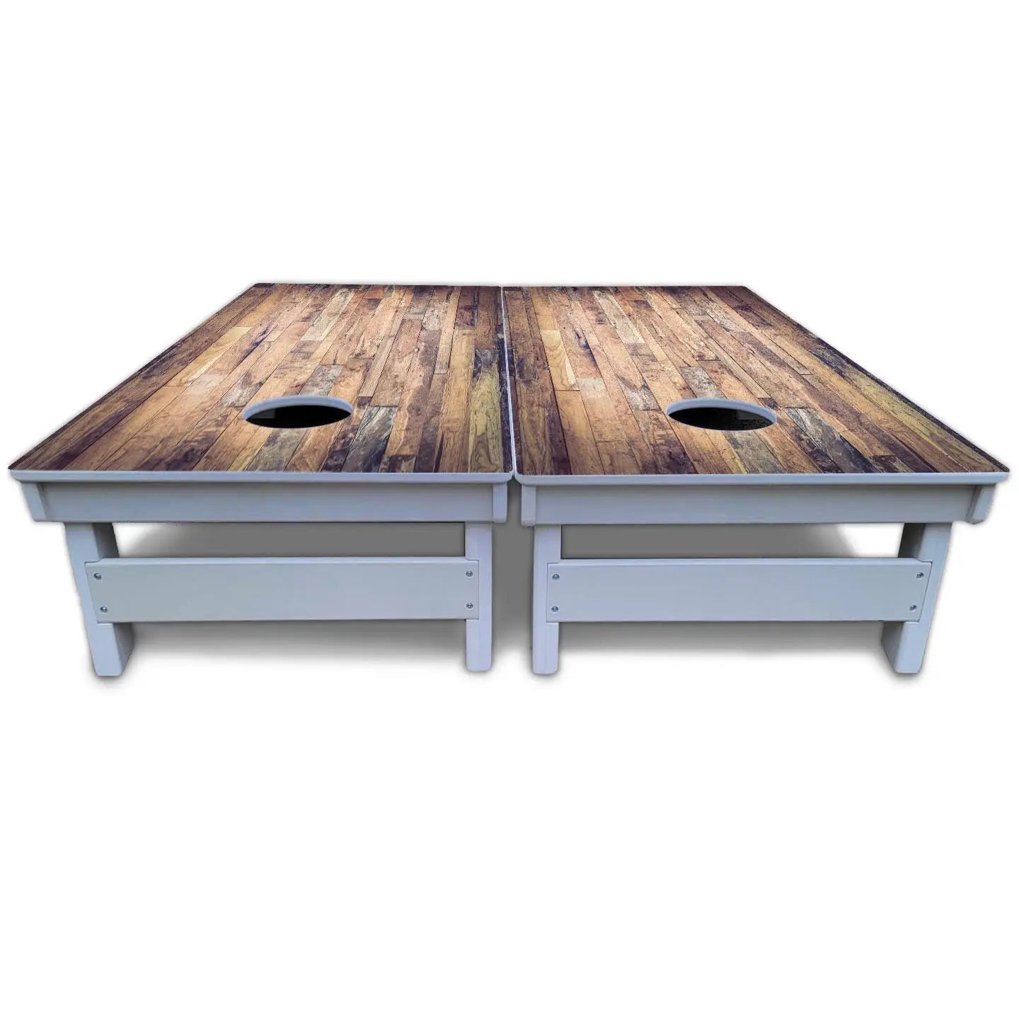 Barnwood Planks Cornhole Boards - All Weather Series Cornhole Solutions