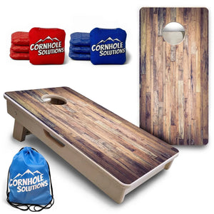 Barnwood Planks - Mini or Vacation Sized Cornhole Boards Cornhole Solutions