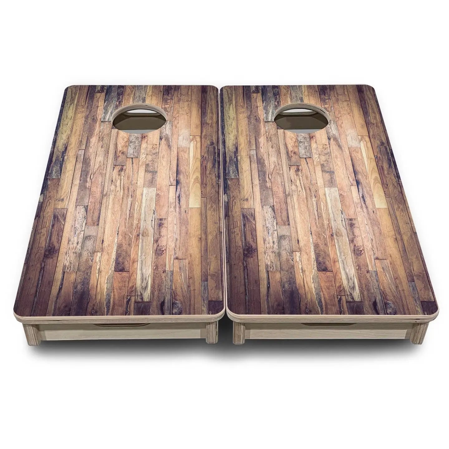 Barnwood Planks - Mini or Vacation Sized Cornhole Boards Cornhole Solutions