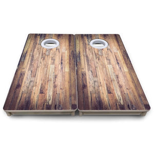 Barnwood Planks - Mini or Vacation Sized Cornhole Boards Cornhole Solutions