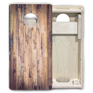 Barnwood Planks - Mini or Vacation Sized Cornhole Boards Cornhole Solutions