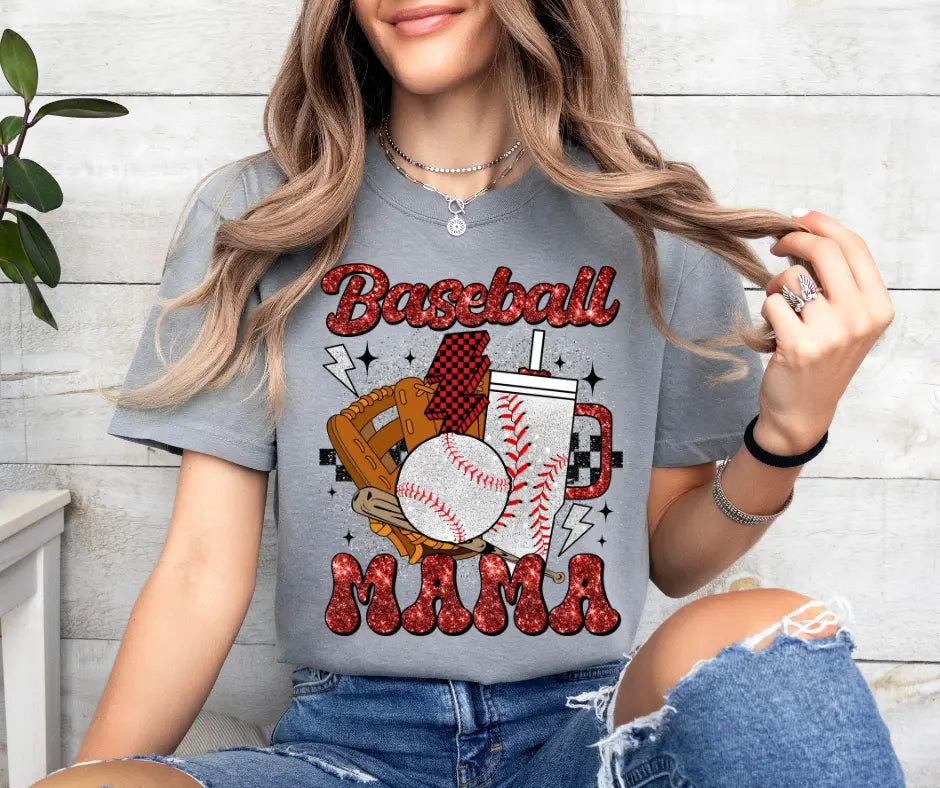 Baseball Mama Southern Backroad Tees LLC
