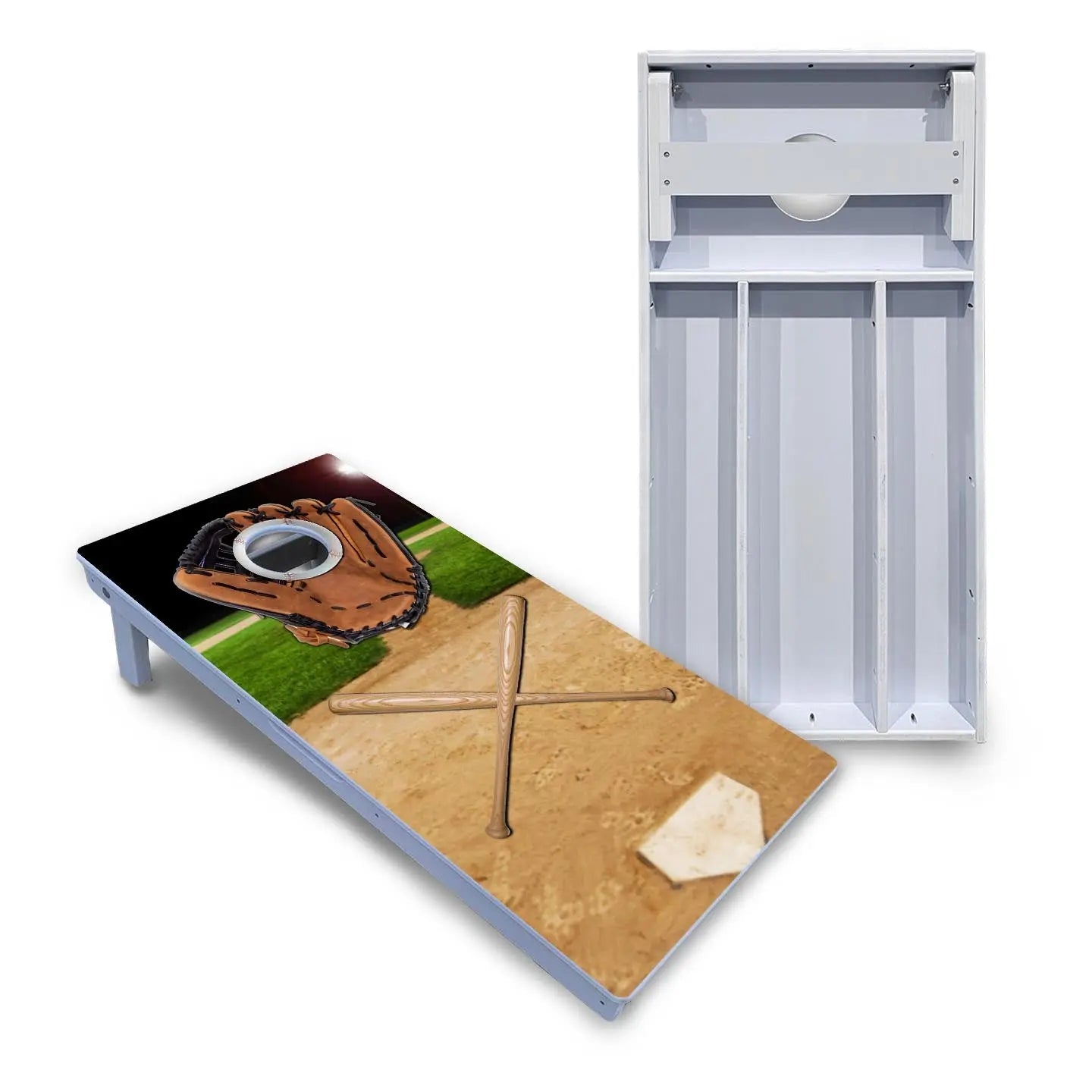 Baseball Theme Cornhole Boards - All Weather Series Cornhole Solutions