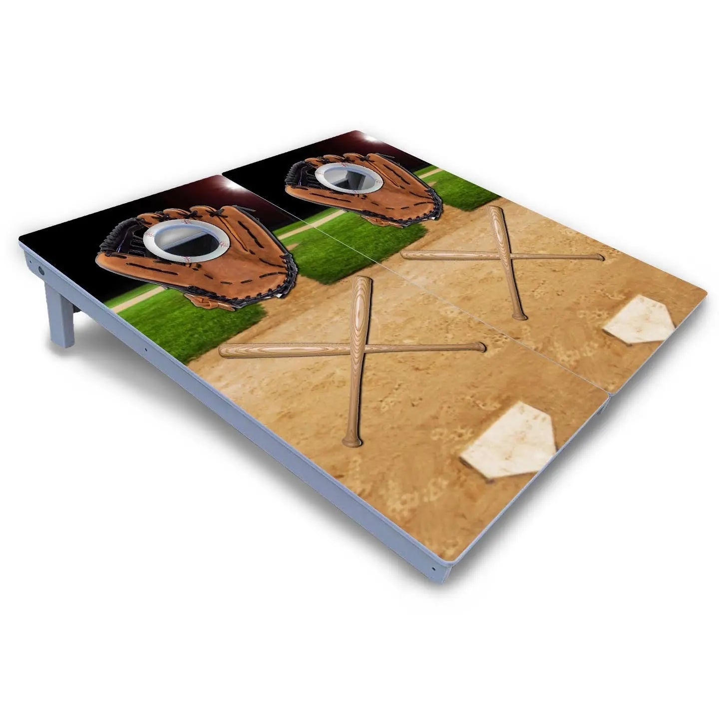 Baseball Theme Cornhole Boards - All Weather Series Cornhole Solutions