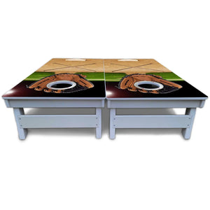 Baseball Theme Cornhole Boards - All Weather Series Cornhole Solutions