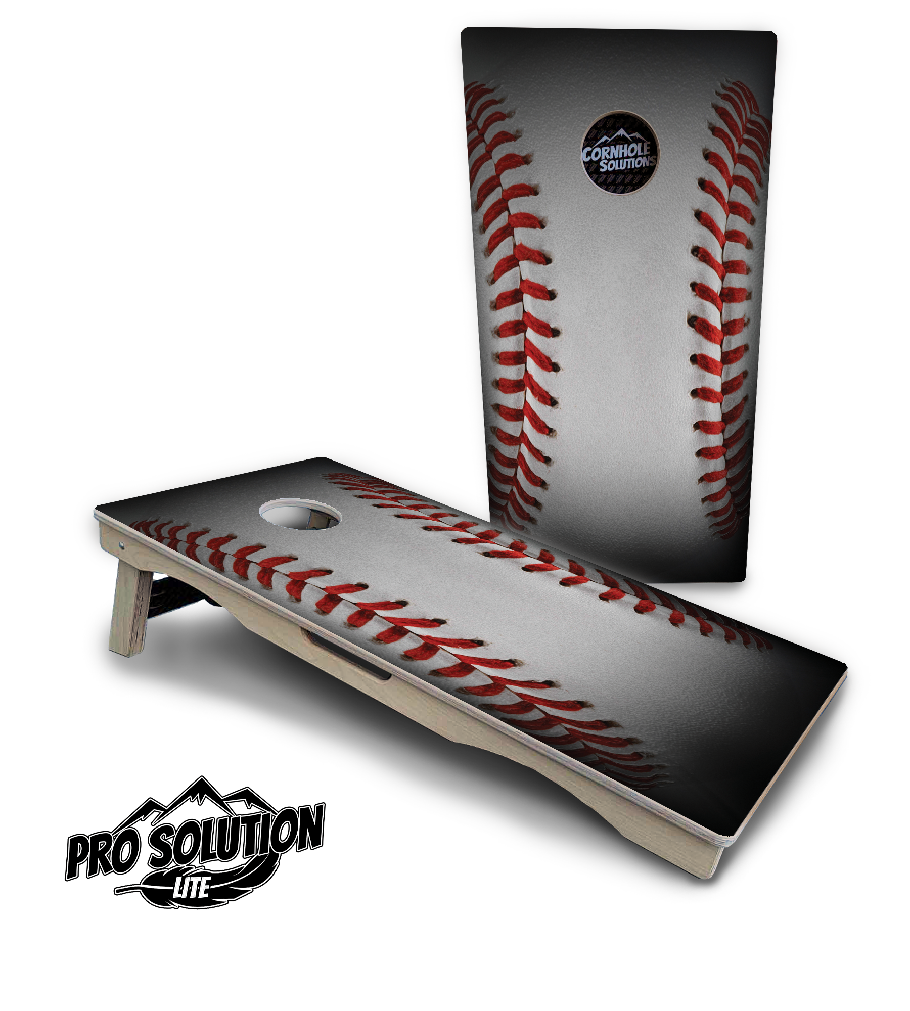 Baseball Cornhole Boards - Pro Solution Lite Series Cornhole Solutions