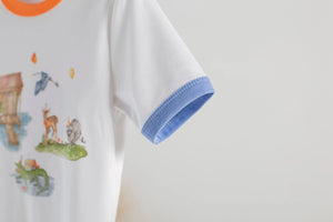 Bayou Birthday Organic Cotton Kids Tshirt Nola Tawk
