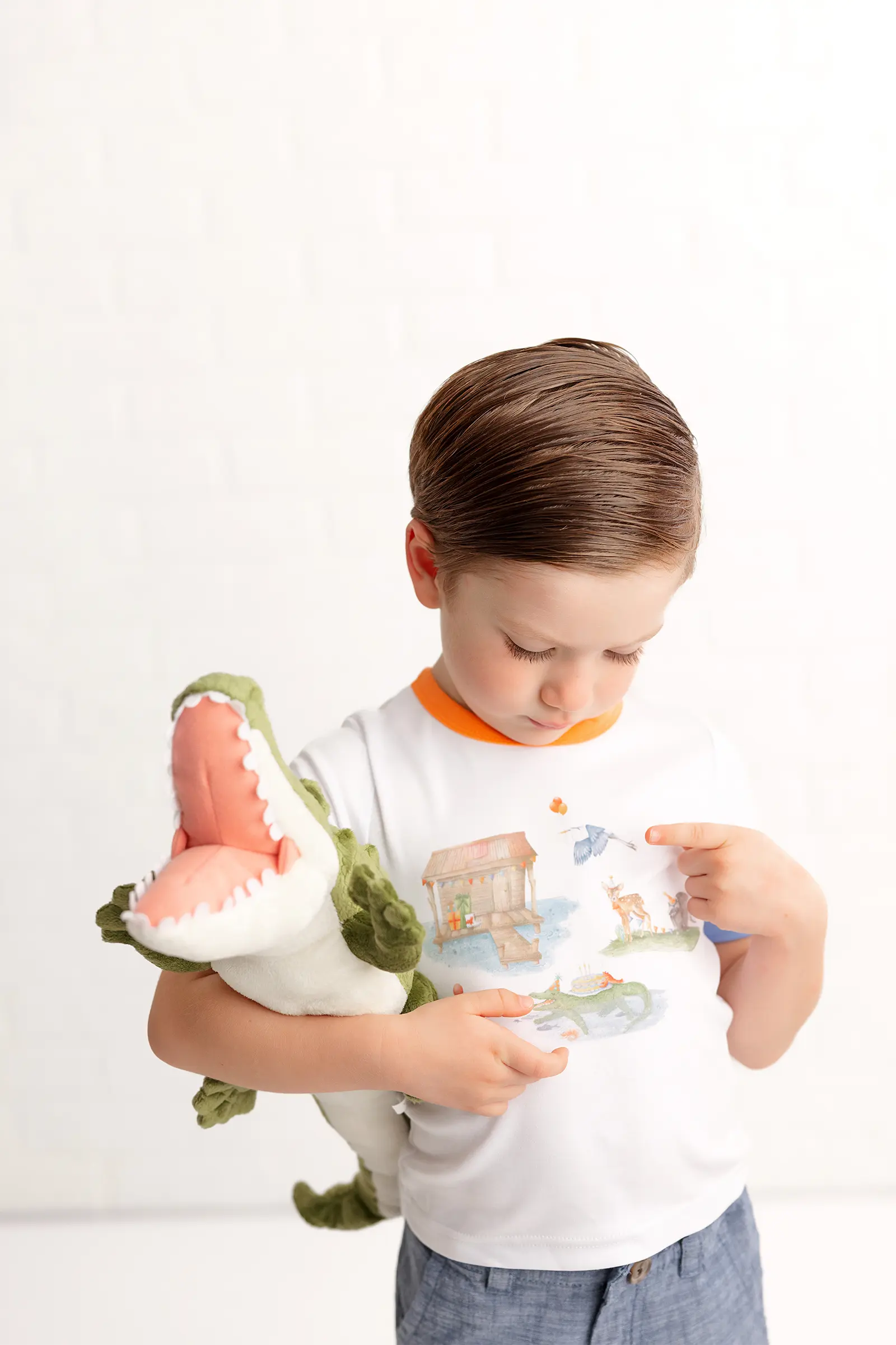 Bayou Birthday Organic Cotton Kids Tshirt Nola Tawk