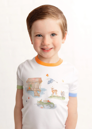 Bayou Birthday Organic Cotton Kids Tshirt Nola Tawk