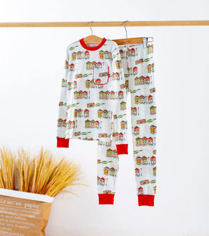 Bayou Wonderland Organic Cotton Christmas Kids Pajamas Nola Tawk