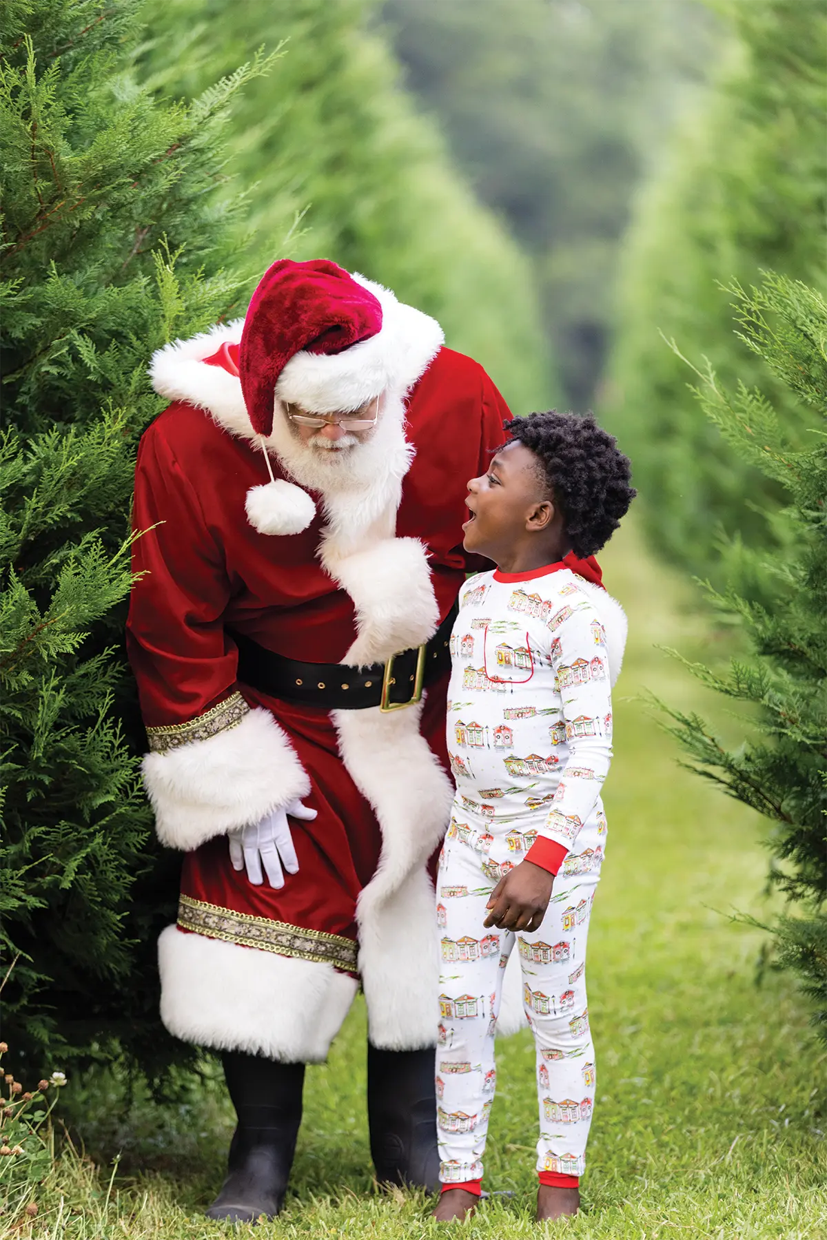 Bayou Wonderland Organic Cotton Christmas Kids Pajamas Nola Tawk