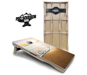 Beach Sunset Cornhole Boards - Pro Solution Elite Series Cornhole Solutions