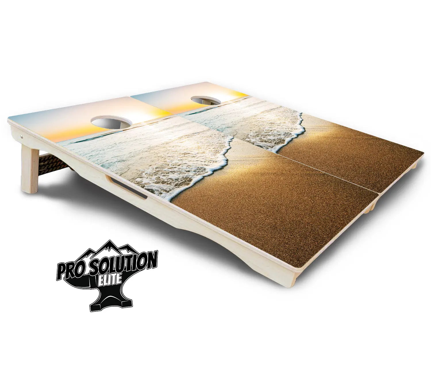 Beach Sunset Cornhole Boards - Pro Solution Elite Series Cornhole Solutions