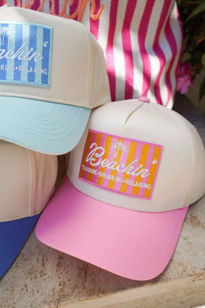 Beachin' - Vintage Trucker Hat KenzKustomz