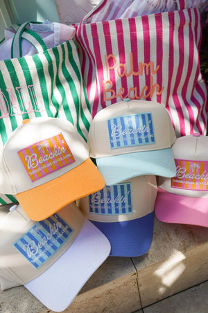 Beachin' - Vintage Trucker Hat KenzKustomz