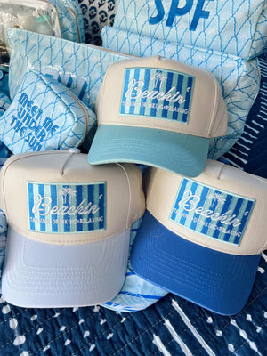 Beachin' - Vintage Trucker Hat KenzKustomz