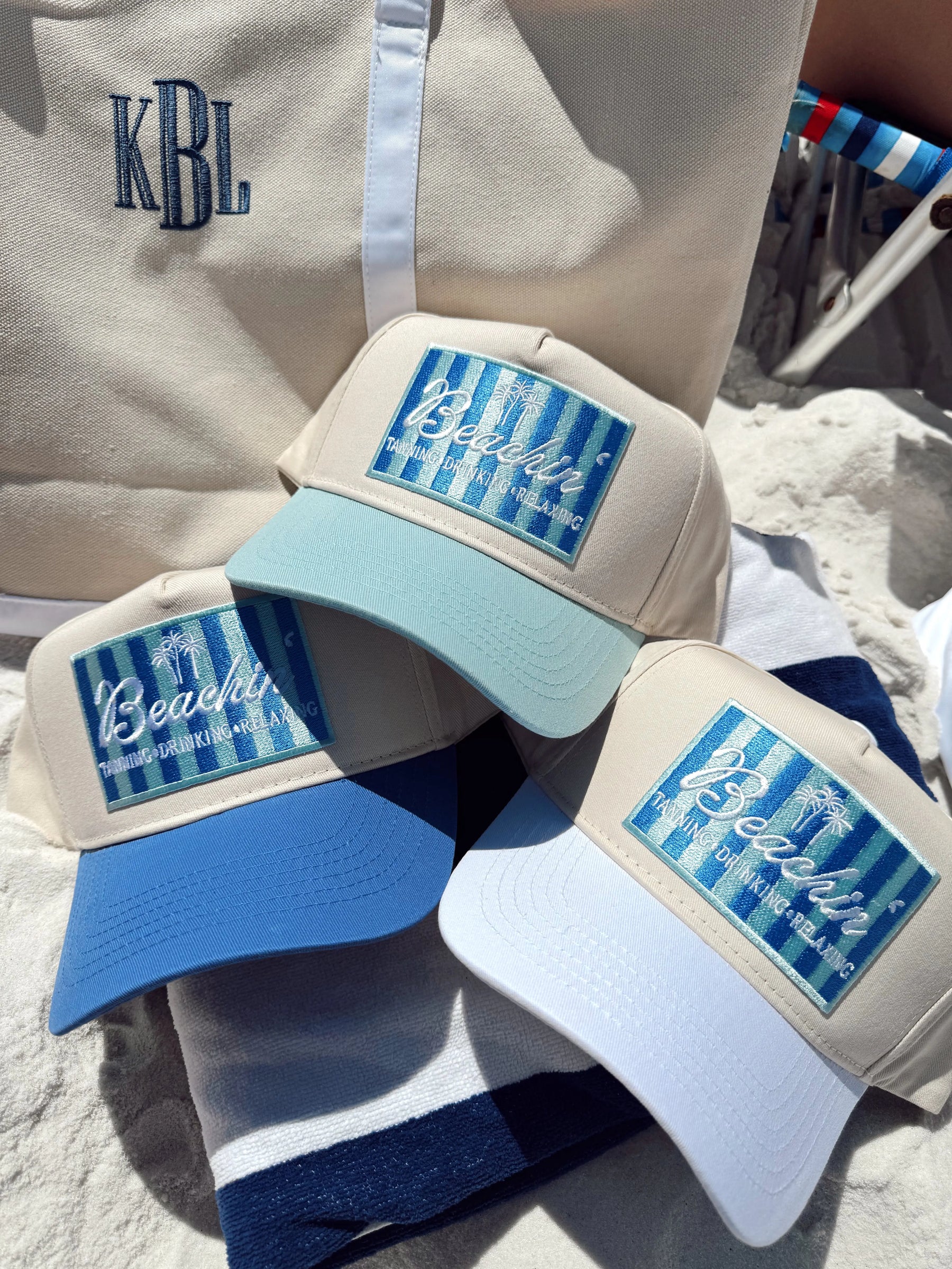 Beachin' - Vintage Trucker Hat KenzKustomz