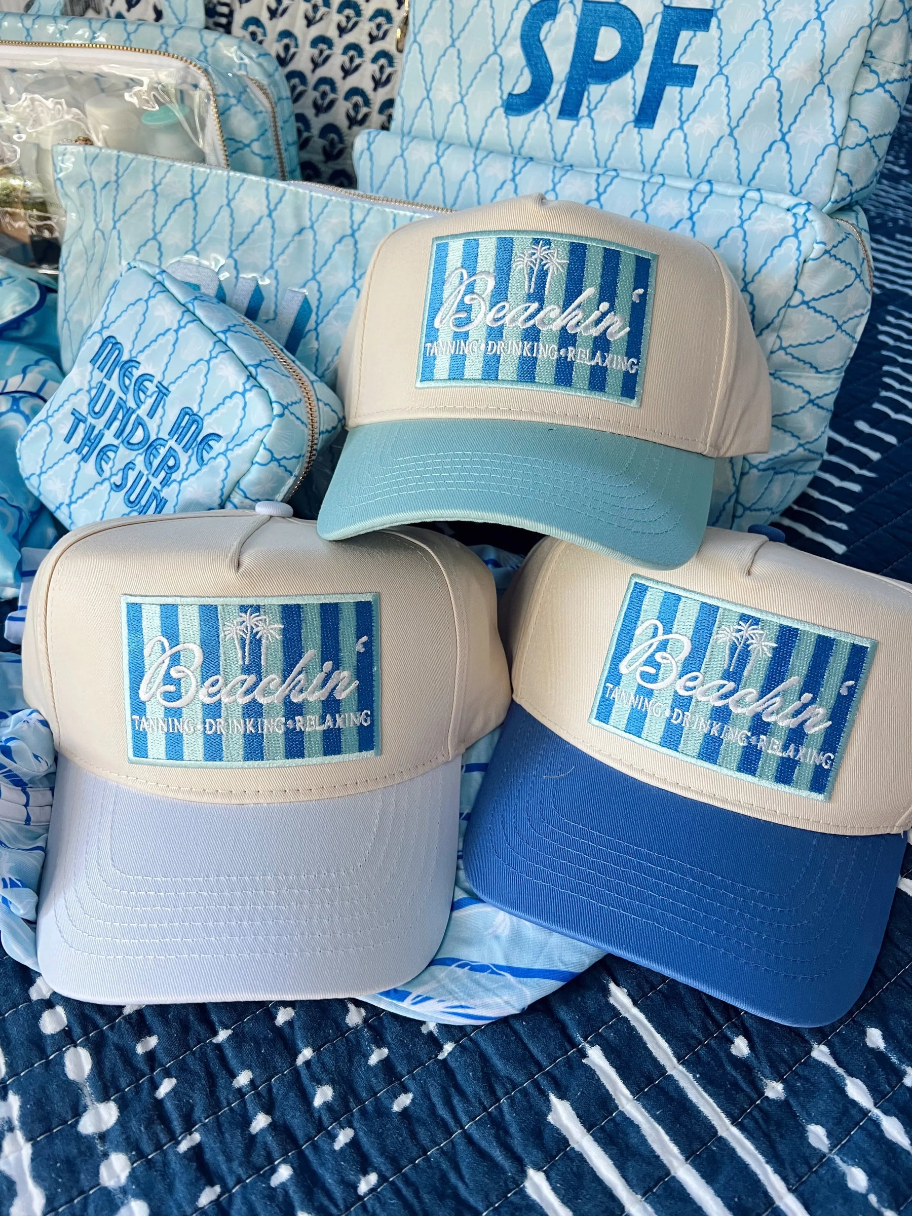 Beachin' - Vintage Trucker Hat KenzKustomz