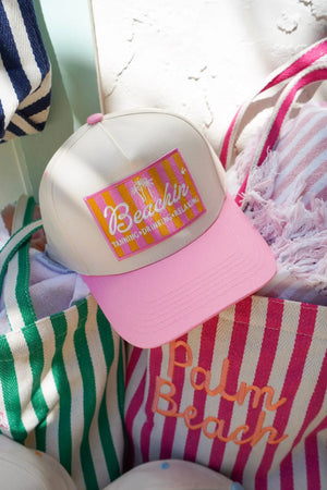 Beachin' - Vintage Trucker Hat KenzKustomz