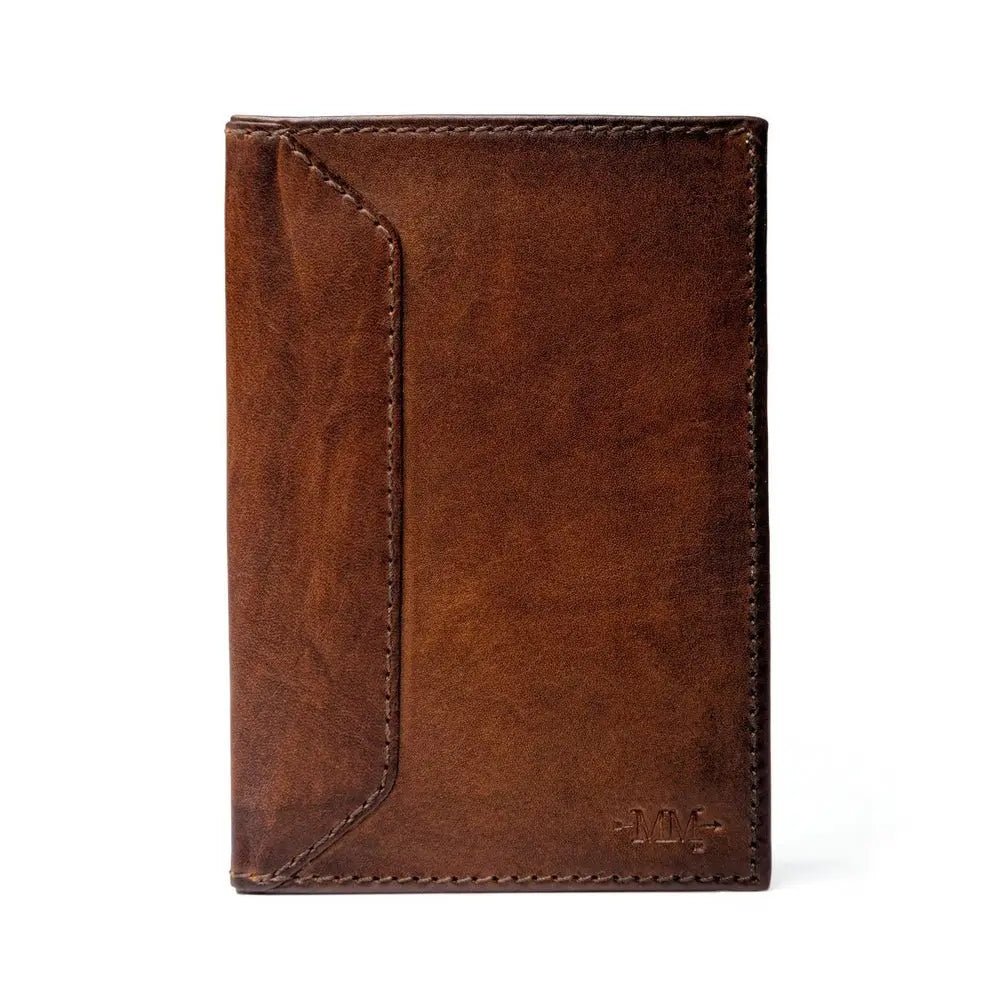 Benjamin Leather Passport Wallet Mission Mercantile Leather Goods