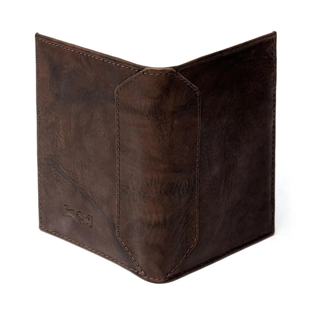 Benjamin Leather Passport Wallet Mission Mercantile Leather Goods