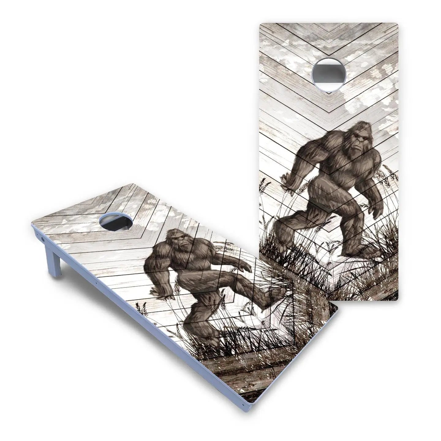 Bigfoot Whitewash Cornhole Boards - All Weather Series Cornhole Solutions