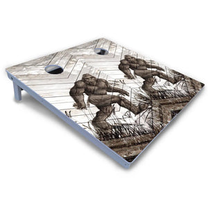 Bigfoot Whitewash Cornhole Boards - All Weather Series Cornhole Solutions