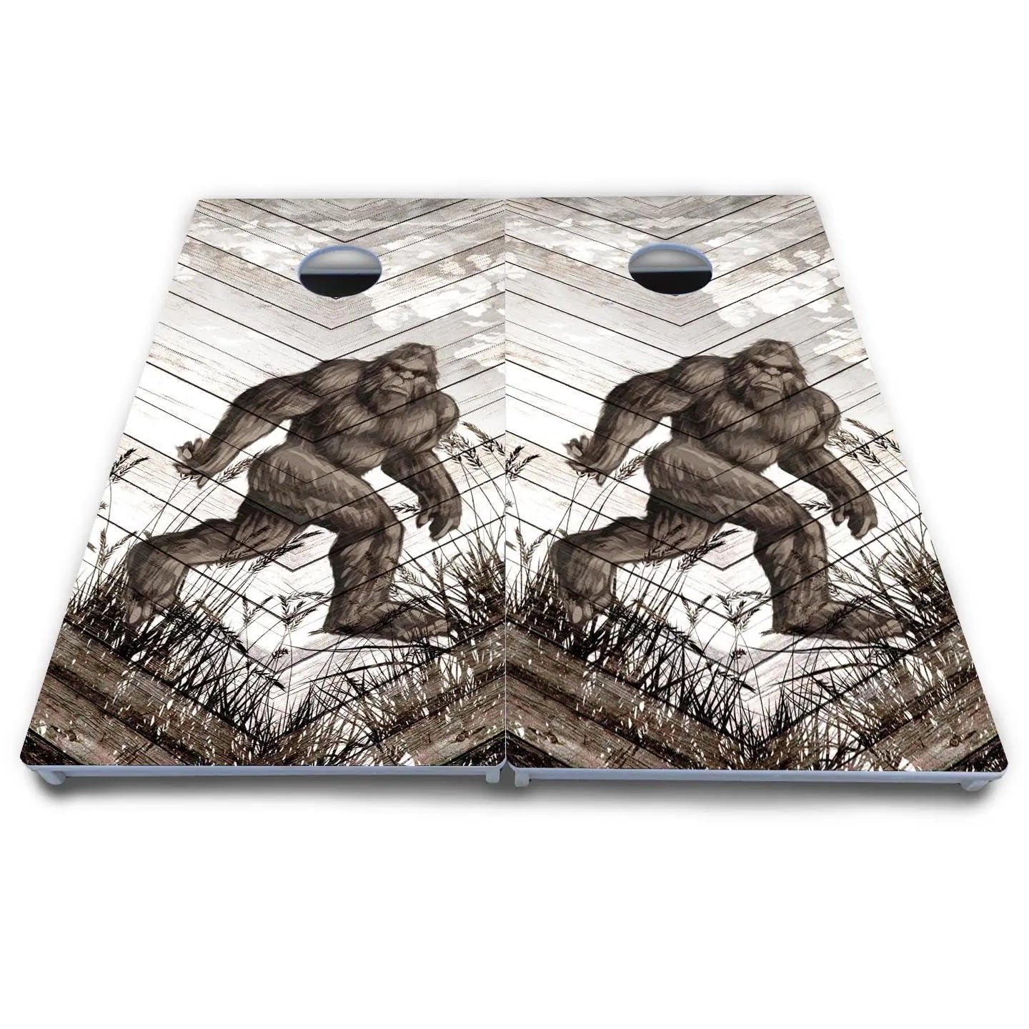 Bigfoot Whitewash Cornhole Boards - All Weather Series Cornhole Solutions