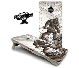 Bigfoot Whitewash Cornhole Boards - Pro Solution Elite Series Cornhole Solutions
