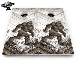 Bigfoot Whitewash Cornhole Boards - Pro Solution Elite Series Cornhole Solutions