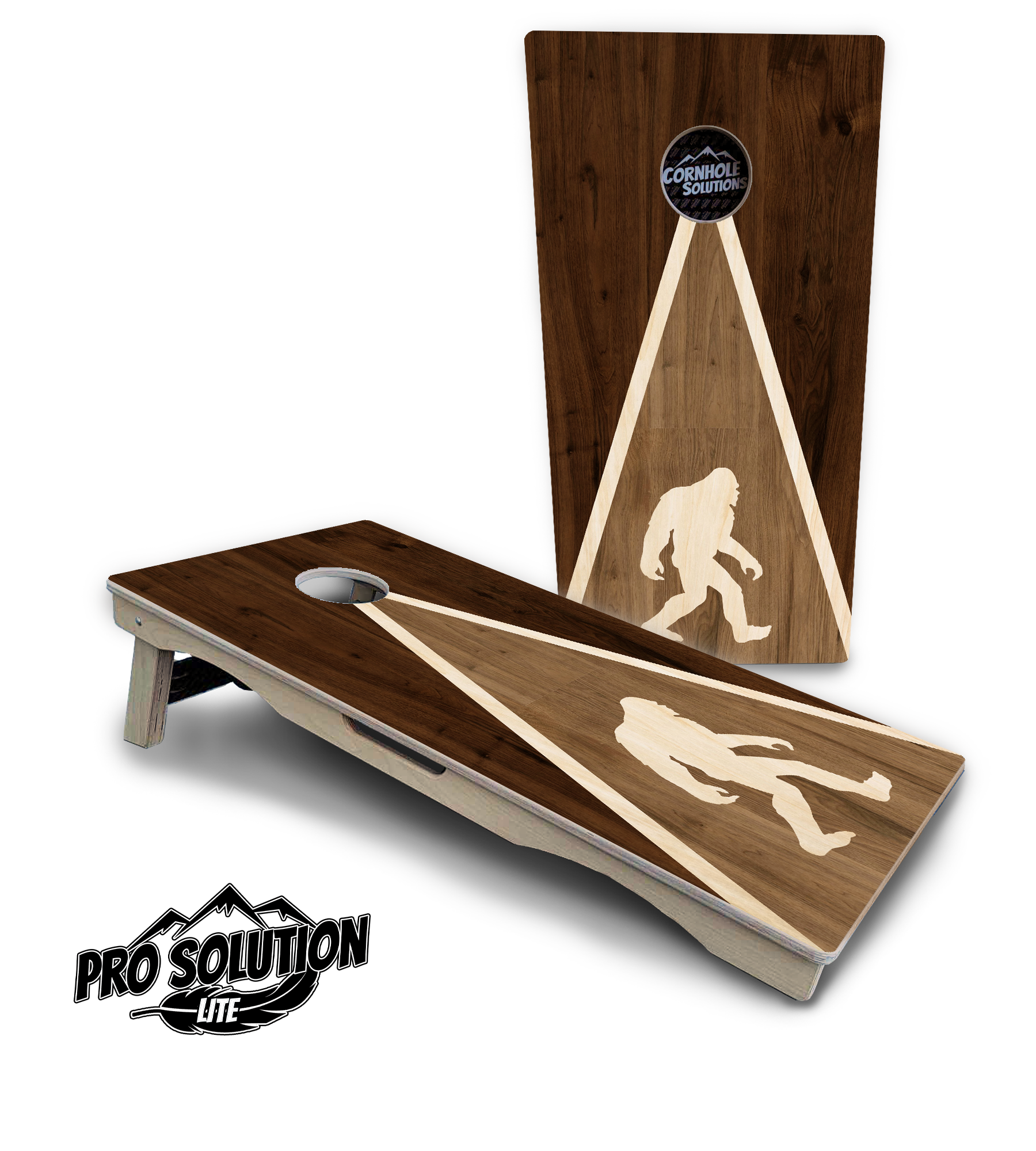 Bigfoot Triangle Cornhole Boards - Pro Solution Lite Series Cornhole Solutions
