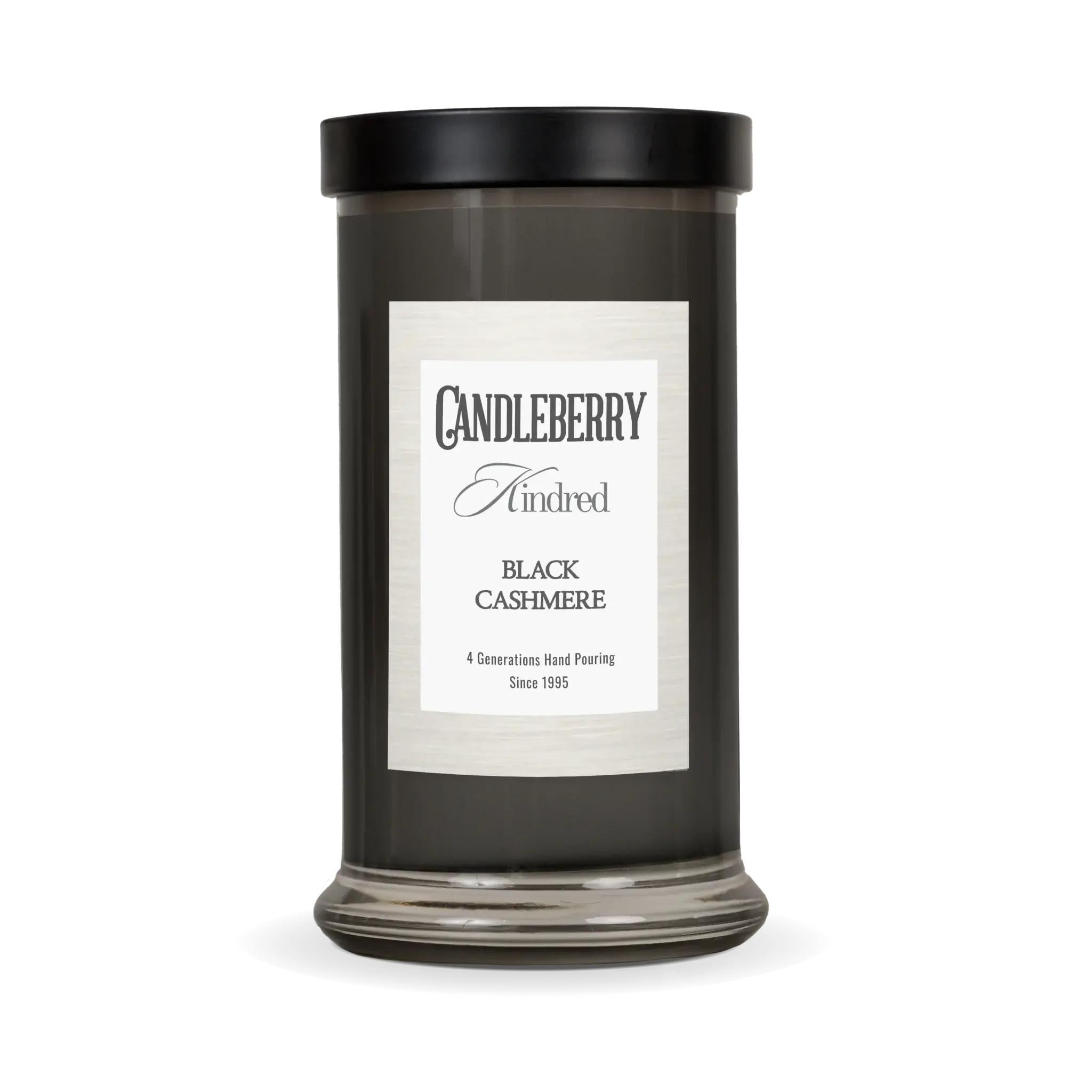 Black Cashmere™, Kindred, Large Jar Candle (Collective) The Candleberry® Candle Company