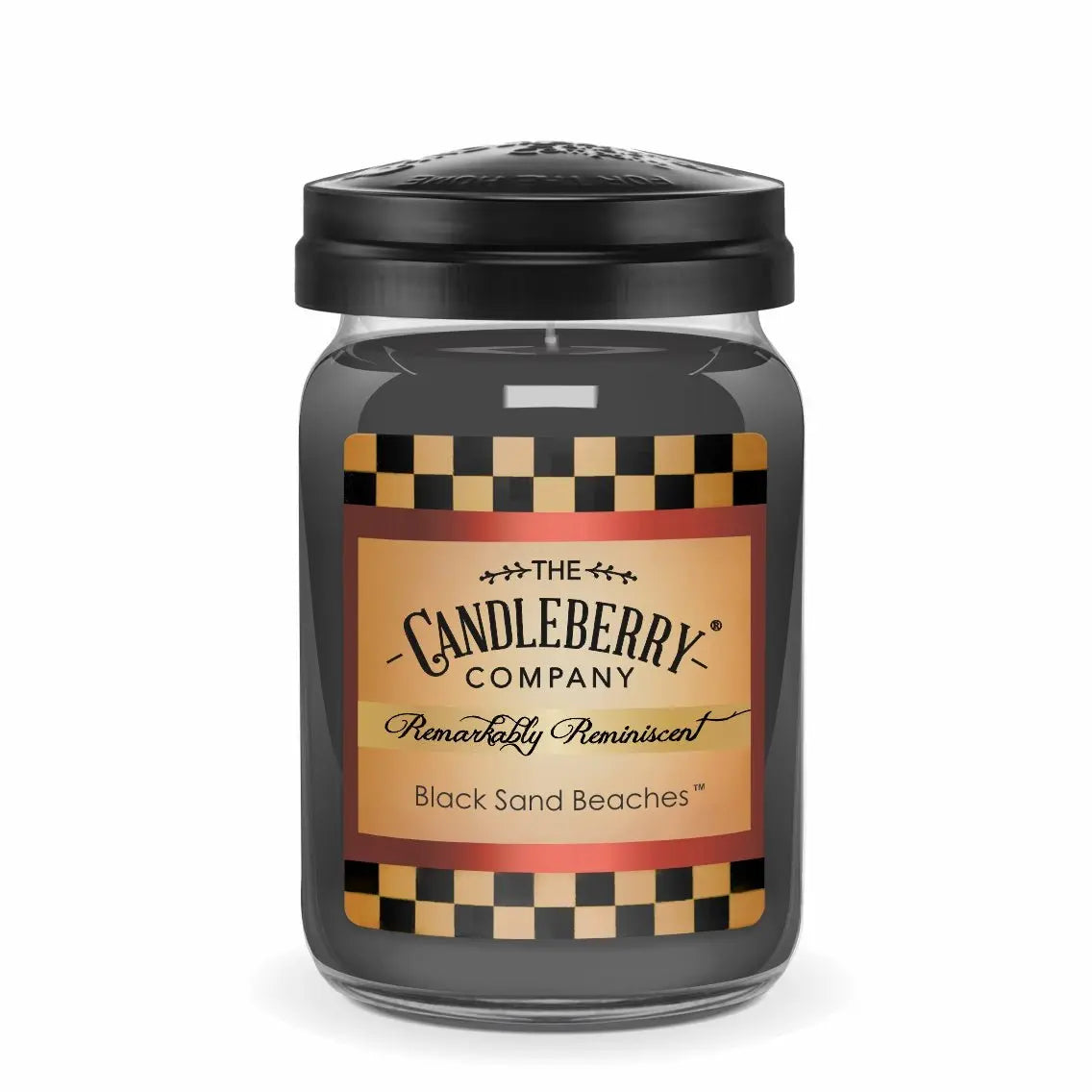 Black Sand Beaches®, Large Jar Candle (Collective) The Candleberry® Candle Company