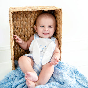 Blue Bunny Sunsuit Seven Lantern Lane