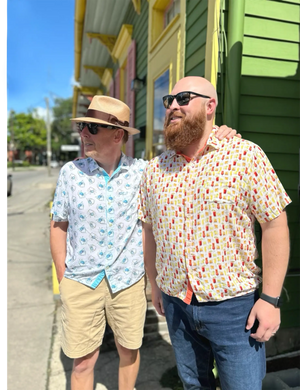Blue Crabs Men's Festival Shirt Nola Tawk