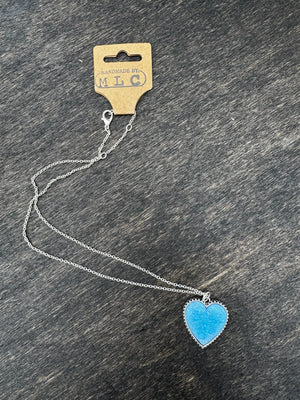 Blue Gummy Necklace Mushroom Lady Co