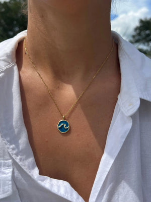 Blue Wave Necklace HALT