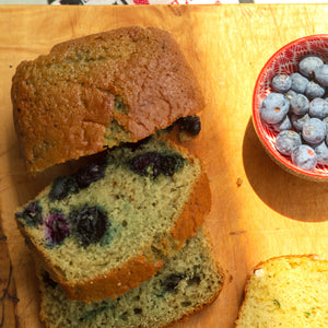 Blueberry & Lavender Bud Cake