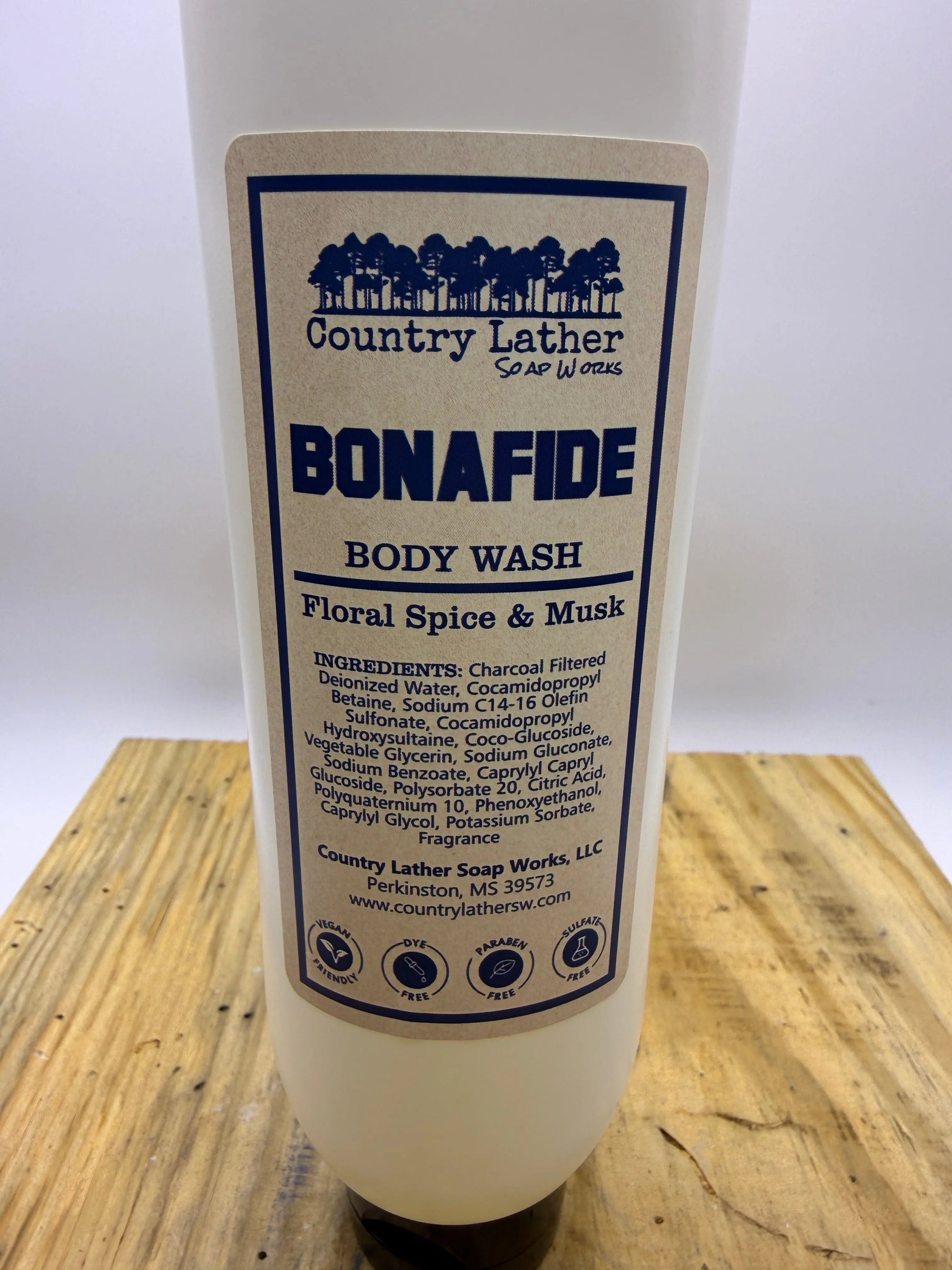 Country Lather handmade body wash collection