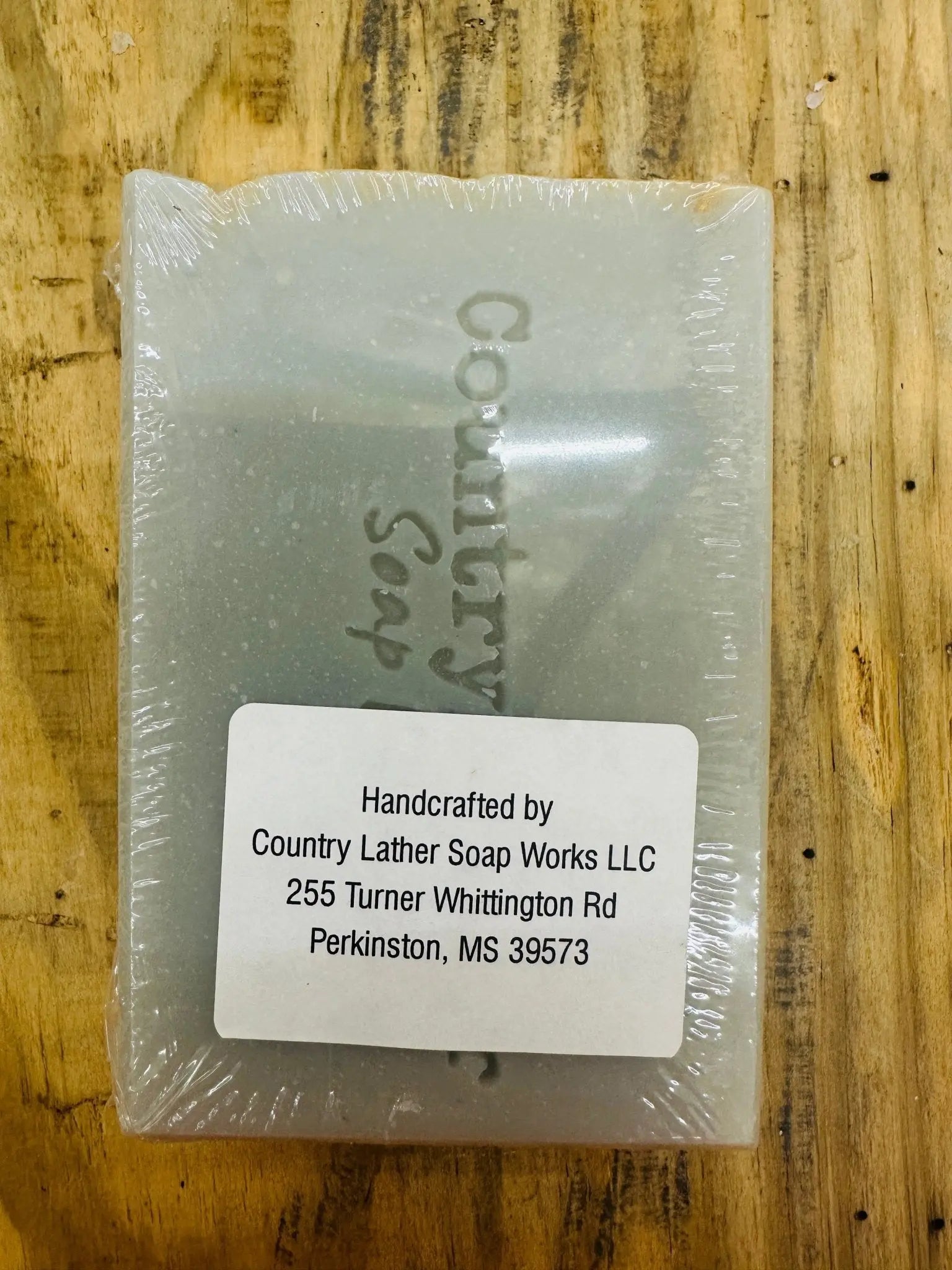 Country Lather Bonafide soap bar