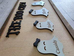 Boo Family Ghost  Sign EverLee Creations